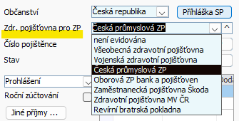 Kód zdravotní pojišťovny Kód zdravotní pojišťovny