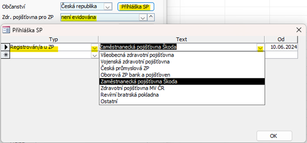 Kód zdravotní pojišťovny Kód zdravotní pojišťovny